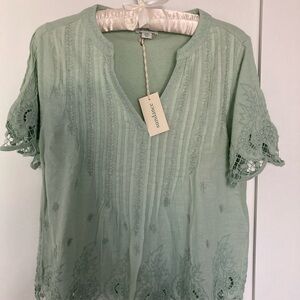 Sundance Garden Lace top